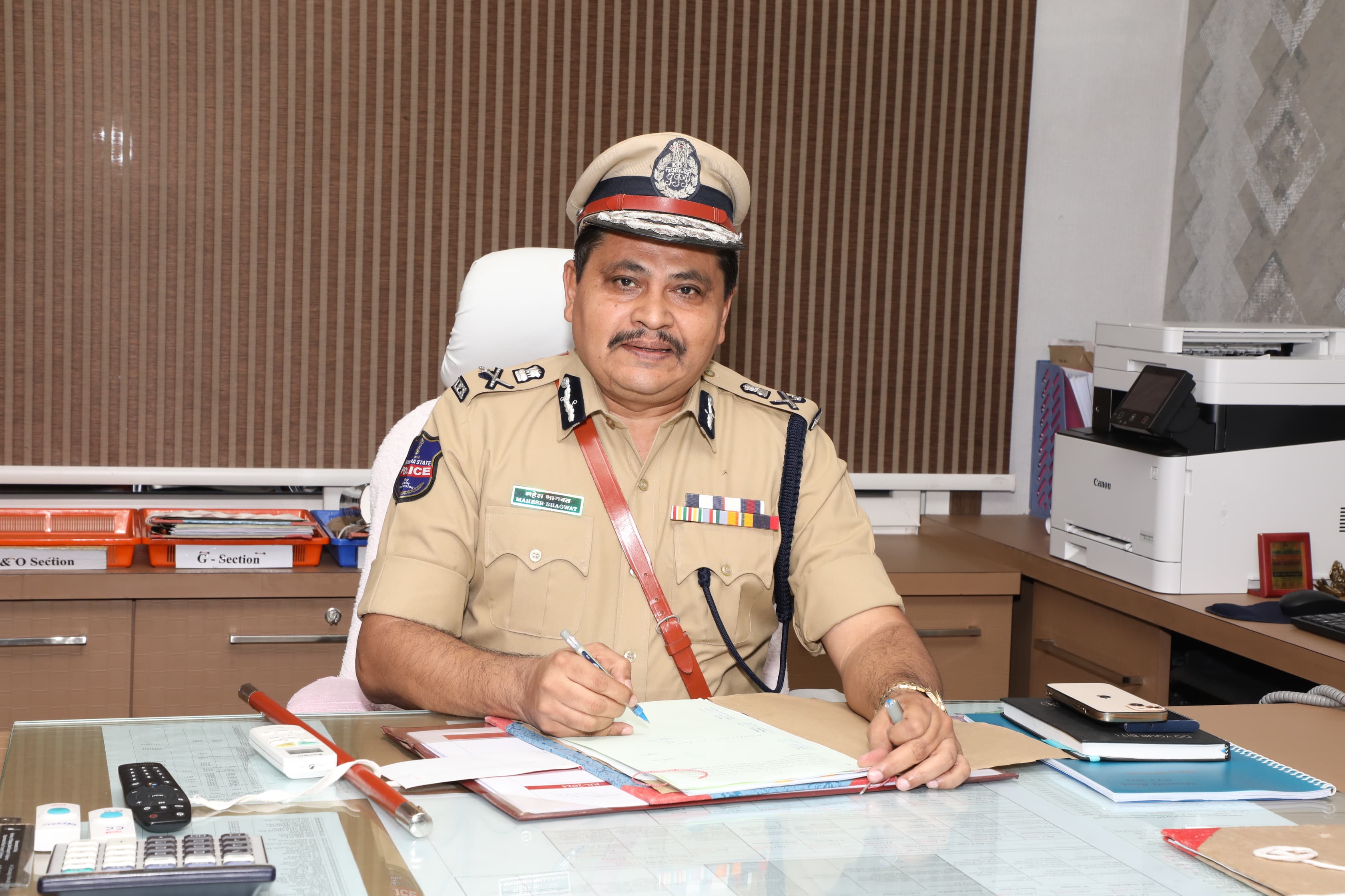 Sri Mahesh M Bhagwat IPS
